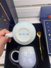 德克歐結(jié)婚禮物禮盒裝情侶杯子一對(duì)馬克杯定制刻字高級(jí)感紀(jì)念品創(chuàng)意水杯 粉藍(lán)一對(duì)定制禮盒裝（不含把手） 曬單實(shí)拍圖
