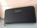 昱博晏雙層拉鏈錢(qián)包女小眾設計高級感長(cháng)款錢(qián)夾大容量媽媽手拿包皮夾子潮 TEAYY雙拉長(cháng)錢(qián)包女【黑色】 曬單實(shí)拍圖
