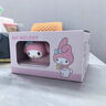 Hello Kitty庫洛米帶勺馬克杯陶瓷咖啡杯辦公室水杯家用可愛杯子女情人節(jié)禮物 美樂蒂公仔大肚杯帶勺-禮盒裝 曬單實拍圖