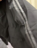 真維斯（JEANSWEST）棉衣男秋冬季大朵絨外套棉服男加厚棉襖子中青年保暖 黑色 XL  曬單實(shí)拍圖
