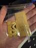 菜百首飾 足金AU999.9黃金 蛇年生肖金條 蛇年金條  菜百投資金條 50克 曬單實(shí)拍圖