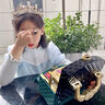 杜莉莎兒童化妝品3-6-12歲女孩專用舞臺(tái)演出彩妝盒無(wú)毒套裝生日禮物玩具 開(kāi)心樂(lè)園迷你化妝箱【送手提袋】 曬單實(shí)拍圖