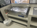 歐芬萊商用快餐保溫臺加熱控溫不銹鋼臺式保溫售飯臺食堂自助熱菜打菜臺 E6六盒（帶盒帶蓋加厚款） 曬單實拍圖