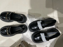 ZHR樂福鞋女百搭輕便學(xué)院風(fēng)單鞋女春秋時尚厚底女鞋 AH555 黑色 37  曬單實拍圖