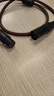 MPS進(jìn)口HiFi發(fā)燒級XLR平衡信號線功放音頻線卡農(nóng)卡儂線公對母直播電容專業(yè)麥克風(fēng)話筒連接線6N無氧銅 G-900XLR 平衡線一對 5米 曬單實拍圖