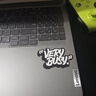 SkinATSkinAT適用于MacBook保護(hù)膜 筆記本貼膜 拖延癥貼紙 我已很忙貼紙 不要打擾貼紙 自創(chuàng)優(yōu)秀工作貼紙 忙碌迷因 曬單實(shí)拍圖