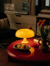Artemide/阿特米德Nessino臺(tái)燈意大利進(jìn)口蘑菇燈臥室床頭燈書(shū)房客廳燈禮物 黃色 小號(hào)【贈(zèng)燈源】 曬單實(shí)拍圖
