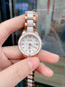 歐利時(shí)2025新款世界十大名表女士石英表陶瓷鋼帶輕奢小眾高級感學(xué)生防水 鋼帶玫白女 曬單實(shí)拍圖