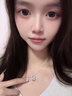 京蔻迪項鏈女款2025新款高感輕奢小眾玉髓銀飾吊墜生日禮物送女友 福貓項鏈 曬單實(shí)拍圖