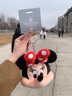 Disney上海國內代購朱迪維尼唐老鴨史迪奇卡通毛絨包掛卡包 米妮零錢(qián)包 曬單實(shí)拍圖
