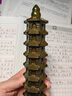 仙松品綠檀木雕刻文昌塔擺件實(shí)木質(zhì)九層文昌塔十三層七層裝飾工藝品 綠檀木文昌塔【7層】上保護(hù)漆 高10厘米 曬單實(shí)拍圖