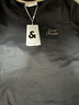 杰克·瓊斯（JACK&JONES）25年男裝短袖t恤男夏季潮流100%純棉休閑半袖T恤男士刺繡純色短袖 黑色E40 常規 黑色E40 S 曬單實(shí)拍圖