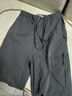 唐獅（TonLion）2024工裝褲女休閑多袋闊腿長(cháng)褲百搭 深巖灰 M  曬單實(shí)拍圖