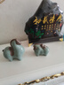 竹暄陶瓷唐馬擺件小號(hào)招財(cái)客廳玄關(guān)酒柜桌面裝飾品辦公桌生肖馬擺設(shè) 仰望【哥窯】 曬單實(shí)拍圖