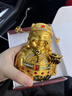 一賓汽車擺件財神爺車載香水香薰飾品高檔車內(nèi)裝飾品中控臺招財男女士 財神爺【金色】 曬單實拍圖