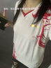 李寧新款李寧羽毛球服中青隊大賽服男款速干比賽服短袖上衣 男款-AAYV249-白 大賽服 XL 曬單實(shí)拍圖