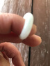 中國黃金（CHINA GOLD）翡翠戒指女素圈玉指環(huán)糯種玉石男女款轉(zhuǎn)運(yùn)生日禮物送女友送對象 【圈號11】附證書 曬單實(shí)拍圖