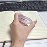 拾想瑪瑙玉髓手鐲女款冰飄紫冰種玉鐲子高冰淡紫色玉髓送禮物 紫羅蘭 48-50mm 75斤以下 曬單實(shí)拍圖