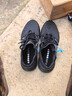 阿迪達斯 （adidas）官方男鞋秋季新款爆米花BOOST運動(dòng)鞋低幫輕便網(wǎng)面透氣休閑跑步鞋 F35786全黑BOOST 42 曬單實(shí)拍圖