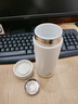 蕉加陶瓷內膽保溫杯非涂層男女水杯景德鎮(zhèn)便攜口袋迷你杯中藥泡茶專用 280ml米白色陶瓷內膽 曬單實拍圖