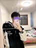 益帛棒球服男春季新款美式高街字母刺繡拼色簡約休閑寬松上衣夾克外套 黑色 XL 【建議125-140斤】 曬單實拍圖