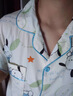 羽雅曼睡衣女夏季2025年新款女士家居服可愛(ài)短袖睡褲學(xué)生可外穿三件套 星星狗【三件套】 L 【100-120斤】 曬單實(shí)拍圖