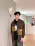 吉普（JEEP）美國(guó)正品高端純棉長(zhǎng)袖工裝襯衫男2025新款潮牌寬松高級(jí)感襯衣外套 黑色 【官方正品】 XL 推薦140-160斤 曬單實(shí)拍圖