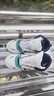惗優(yōu)品AJ鞋盾鞋撐aj1護盾防褶皺器鞋頭防折痕AF1空軍一號dunk防皺通用 黑白各1雙裝（40-46碼） 曬單實(shí)拍圖