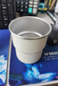 【京東物流】304不銹鋼直飲杯美式咖啡杯戶(hù)外露營(yíng)杯果汁冷飲杯 米白臺(tái)階杯 300ml 新Coffee 曬單實(shí)拍圖