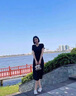 奢馳路易（SECHILOUIS）品牌樂福鞋女2024新款一腳蹬牛筋底軟底單鞋平底休閑媽媽小白皮鞋 白色(皮面) 35 225mm 曬單實拍圖