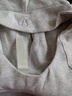 lululemon丨 Scuba 女士寬松款側(cè)開口連帽衫 LW3IRDS 雜色超淺灰 XL /XXL 曬單實拍圖