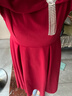 妙妙禧敬酒服新娘2025新款紅色回門服訂婚衣服女禮服裙結(jié)婚當天便裝顯瘦 紅色 M 曬單實拍圖
