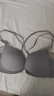 KJ前扣無痕內(nèi)衣女小胸聚攏收副乳防下垂上托交叉雙肩帶美背文胸夏季 黑色【單文胸】 80B 曬單實拍圖