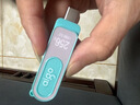 愛(ài)國者（aigo）[ type-C口 USB3.2 U盤(pán)U352 ] 讀速120MB/s雙接口手機電腦兩用快速傳輸 大容量車(chē)載投標高速優(yōu)盤(pán)  256GB【碧波青 桃夭粉色】 曬單實(shí)拍圖