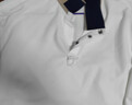 奔曜T恤衫定制刺繡夏季翻領(lǐng)T恤工作服女公司團(tuán)體文化短袖男印花logo （彈力仿棉）MSHJ-1005短袖T恤白色 S 曬單實(shí)拍圖