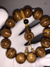 九道一正宗金絲楠木手串檀香木四川拆房老料帝王龍膽滿波紋烏木佛珠 1.8*13顆 臻品金絲楠/精品水波 曬單實拍圖