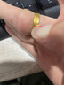 中國黃金（CHINA GOLD）黃金戒指男女款足金古法寬面戒指素圈指環(huán)教師節禮物生日送男女友 足金戒指【21號】 約1.4g（寬版） 曬單實(shí)拍圖