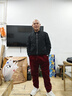 KLEDBOY木泰時尚男裝時尚六兜條絨褲休閑長褲寬松男褲子秋冬百搭束腳褲。 棗紅色 35碼 (160-175斤) 曬單實拍圖