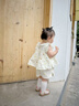 優(yōu)奇女寶寶短袖短褲2026新款夏季薄款嬰兒洋氣可愛(ài)小套裝女童一歲衣服 夏日小花套裝 80 曬單實(shí)拍圖