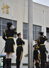 柚宏國旗儀仗隊服裝護衛隊禮服軍綠色升旗手升旗儀式禮賓服男女學(xué)校用 軍綠色男款十六件套 配馬靴 XL 女款170/男款175【量大優(yōu)惠】 曬單實(shí)拍圖