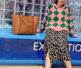 BUGATTI包包女包品牌輕奢侈女士單肩托特包七夕情人節(jié)生日禮物送女友老婆 淺鹽卡 曬單實拍圖
