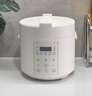 日本家用日韓高端定制無(wú)涂層電壓力鍋家用小型迷你2L高壓鍋飯煲 陶白色【單膽-陶瓷釉】 22cm 2L 曬單實(shí)拍圖
