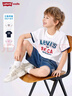 Levi's【涼感透氣】李維斯兒童男童短袖T恤2025夏季新款運動(dòng)上衣女 明亮白 150 /72 【建議身高140-152cm】 曬單實(shí)拍圖
