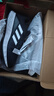 阿迪達斯 （adidas）男鞋同款網(wǎng)面鞋透氣輕便緩震舒適健身休閑運動(dòng)跑步鞋 黑 41 曬單實(shí)拍圖