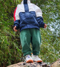 NIKE JORDAN 耐克AJ童裝男童夾克外套春秋新款兒童網(wǎng)眼透氣外套 寧?kù)o色 150 /72 【建議身高140-152cm】 曬單實(shí)拍圖