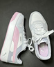 彪馬（PUMA）【厚底鞋】增高小白鞋女子新款灰色板鞋CARINA389390 白-淡紫色-銀色-23 37 曬單實(shí)拍圖