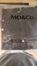 MO&Co.【C+系列】輕薄針織衫開衫2025夏新品細支綿羊毛設(shè)計感MBE2CAR006 中花灰色 M 165 曬單實拍圖
