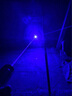 摩羯王FOXLASERS-大功率翠綠色激光筆藍光鐳射手電戶(hù)外遠射工程教練指揮 藍色激光燈大功率-標準套餐 銀色外殼 曬單實(shí)拍圖