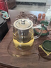 茶壺玻璃茶壺煮茶壺加厚耐高溫煮茶器大號(hào)泡茶壺功夫茶具不銹鋼內(nèi)膽帶過(guò)濾帶把手茶壺大容量泡茶器 茶壺750ml 曬單實(shí)拍圖