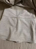 小野七天辣妹開(kāi)叉半身裙女灰色2025夏季包臀高腰顯瘦a字小個(gè)子防走光裙褲 淺灰色 M 曬單實(shí)拍圖